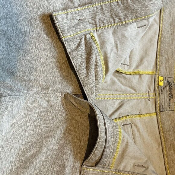 Men's Eddie Bauer Travex Shorts Golf Khaki Stretch Pocket Horizon Guide Size 35 - Picture 4 of 11